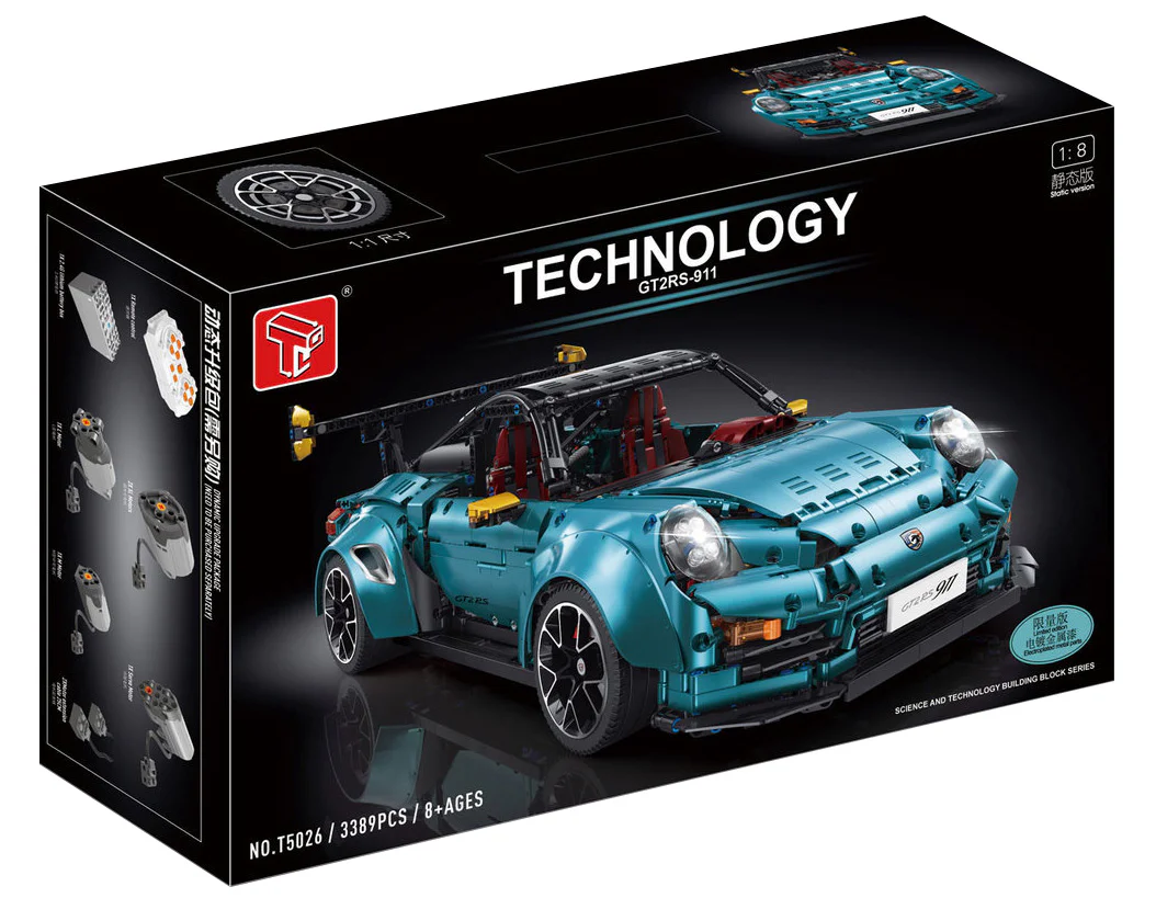 PORSCHE 911 GT2 RS 1:8 泰高乐 T5026A image 2