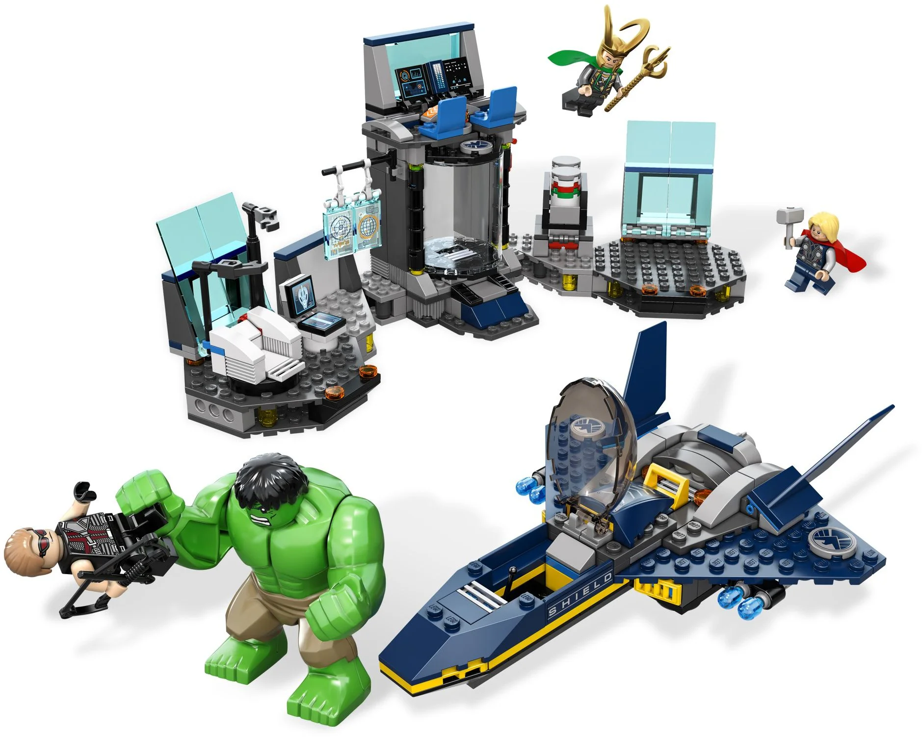 Green Giant Space Carrier Breakthrough 乐高 LEGO 6868 image 4