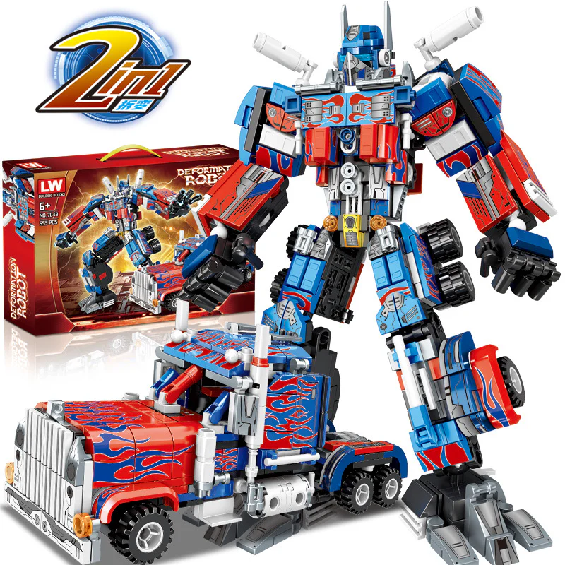 Transforming King: Optimus 乐玩积木LW 7043