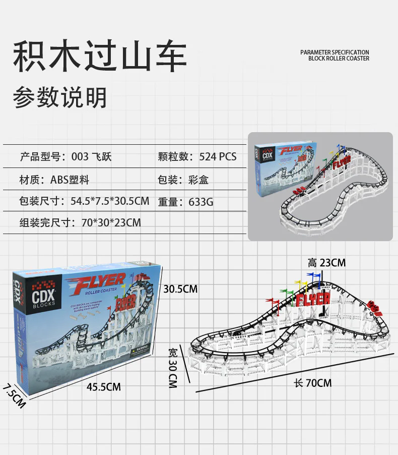 ♪ Jock over the roller coaster ♪ 聪多鑫CDX 003 image 1