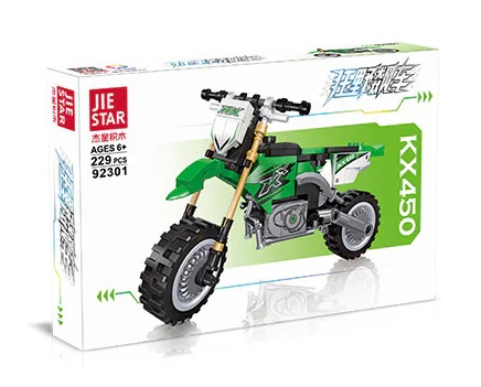 RV: KAWAZAKI KX450 LAND CRUISE MOTORCYCLE 杰星 JIESTAR 92301 image 1