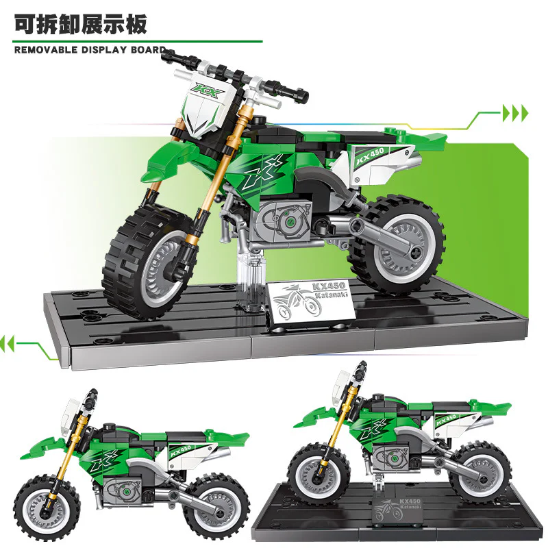 RV: KAWAZAKI KX450 LAND CRUISE MOTORCYCLE 杰星 JIESTAR 92301 image 2