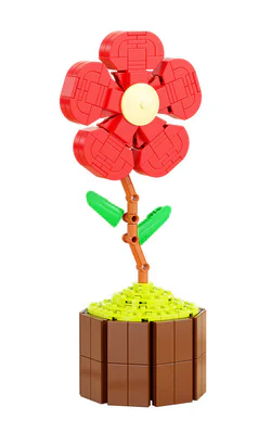Big red flowers