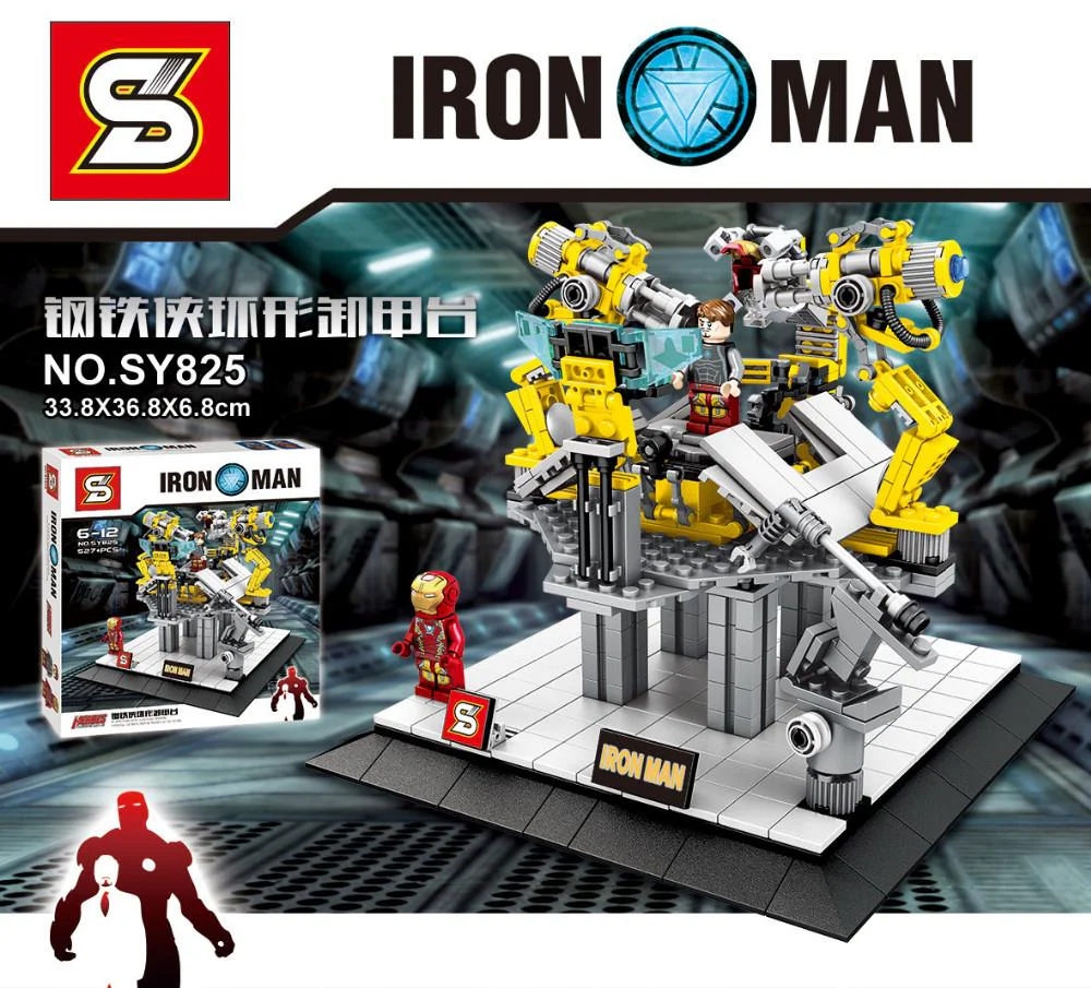 Iron Man around the armored deck SY825