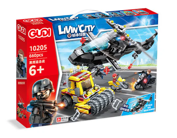 City SWAT: Black Hawks 古迪 GUDI 10205 image 1