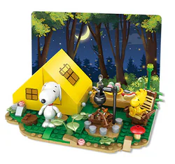 Snoopy: camping