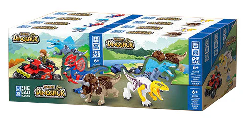 Dinosaur outburst: Dinosaur World Adventure 4 哲高 ZHEGAO QL1738