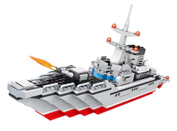 Maritime rivalry: missile destroyers