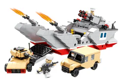 Maritime rivalry: Landing ship