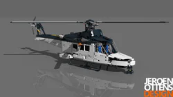 Large rescue helicopters
