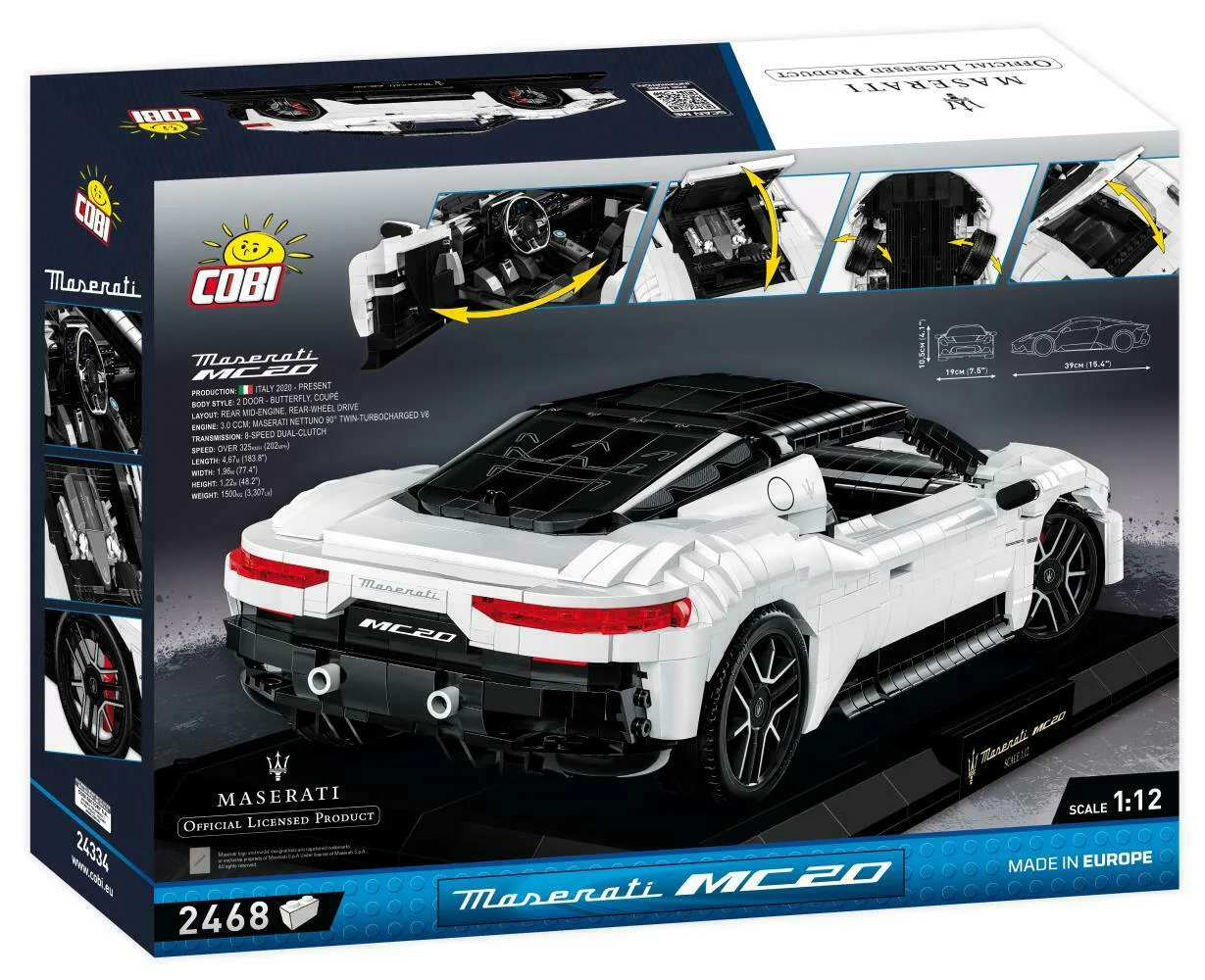 MASERATI MC20 SUPER RUNNER ADMINISTRATION COBI 24334 image 4