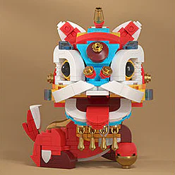 The tide of the country, Nafo, wake the lion 佳奇积木 JAKI JK5131 image 1