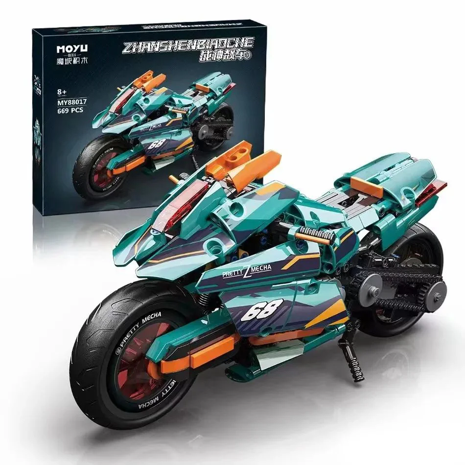 The God of War: Sabotage Motors 魔域积木 MOYUBLOCK MY88017 image 1