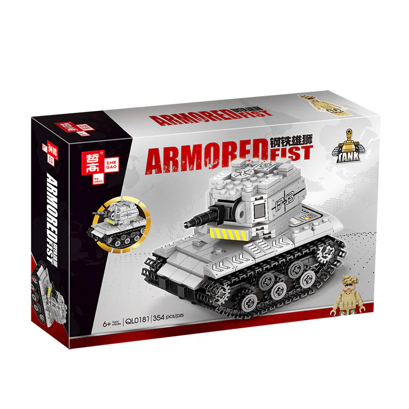 Iron and steel lion: Eagle tracked tank 哲高 ZHEGAO QL0181 image 2