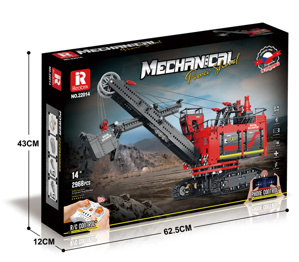 Steel wire and shovel excavator MOC-106879 image 3