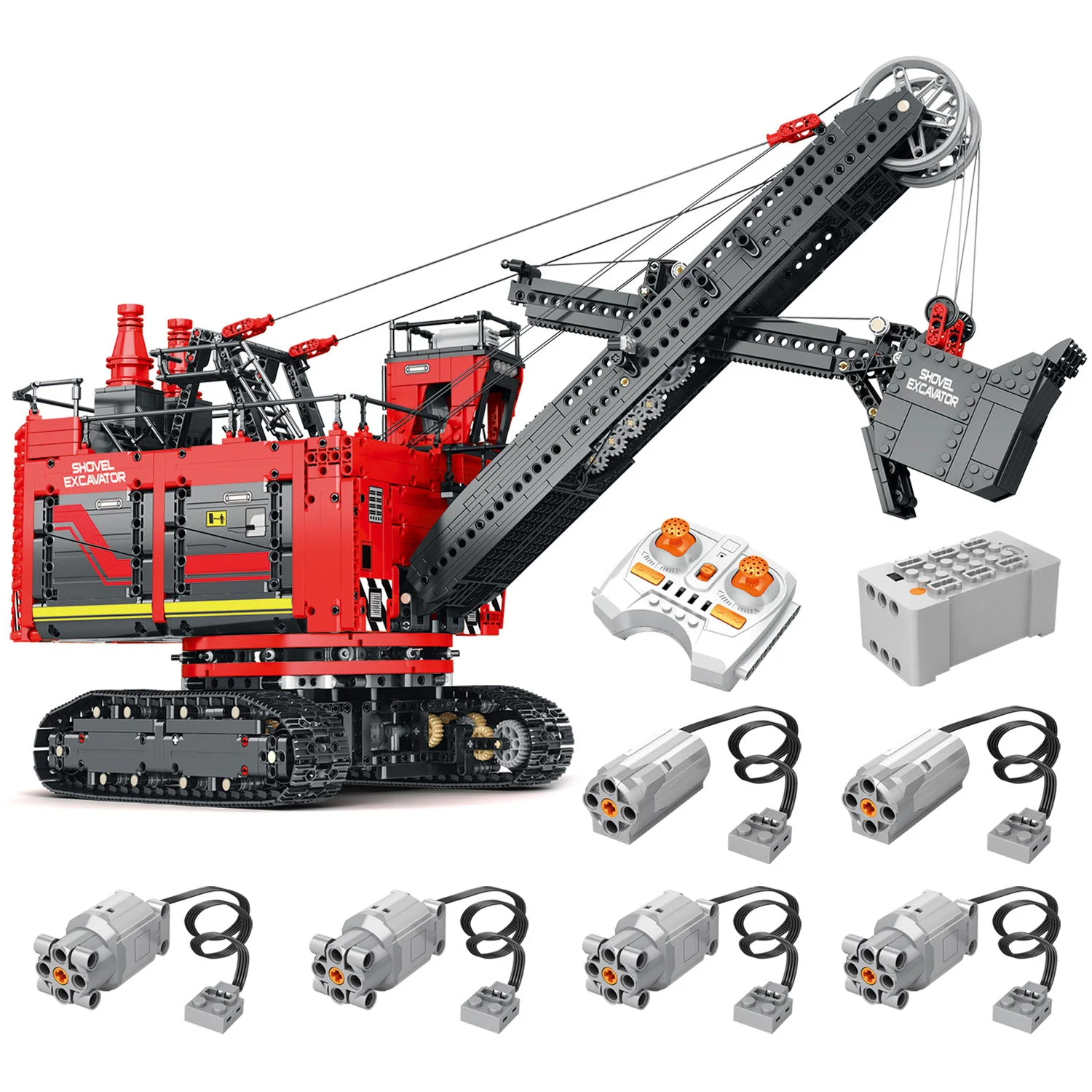 Steel wire and shovel excavator MOC-106879 image 7