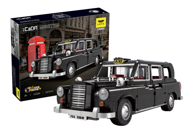 LEVC, ENGLISH CAR, LONDON TAXI 咔搭 CaDA/双鹰 DoubleE C62004 image 1