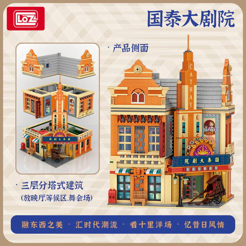 The National Theatre. The National Theatre 俐智LOZ 1042 image 6