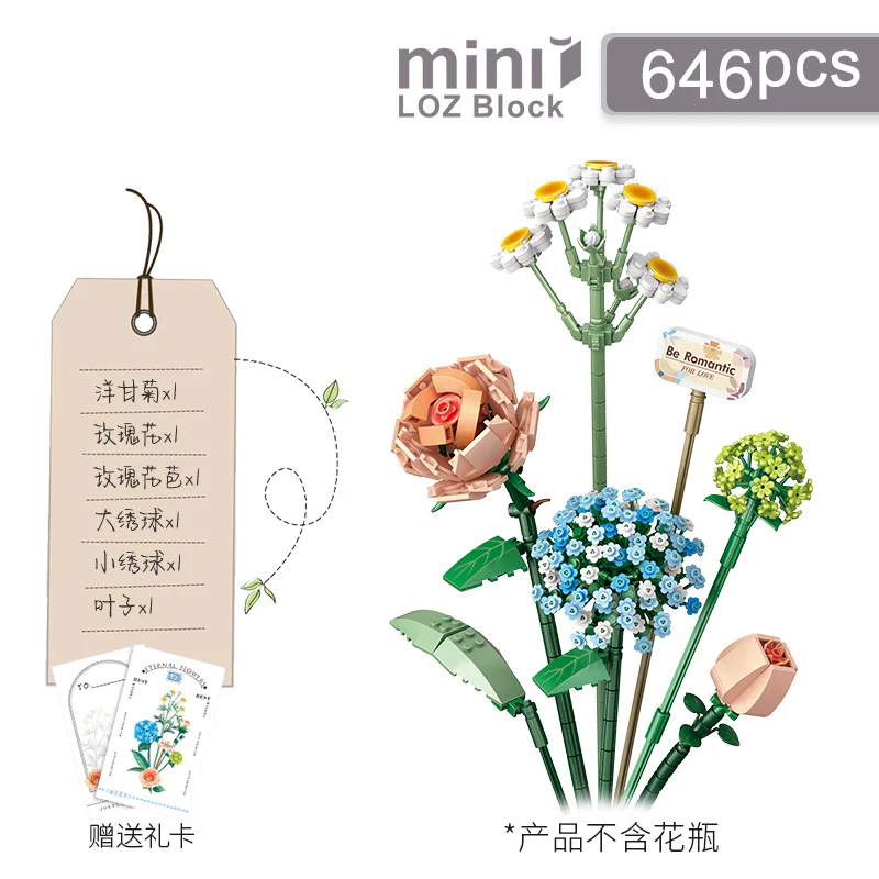 Everlasting Flowers: The Treasure River 俐智LOZ 1671