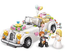 A wedding car