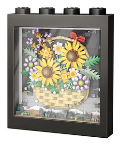 Sunflower basket
