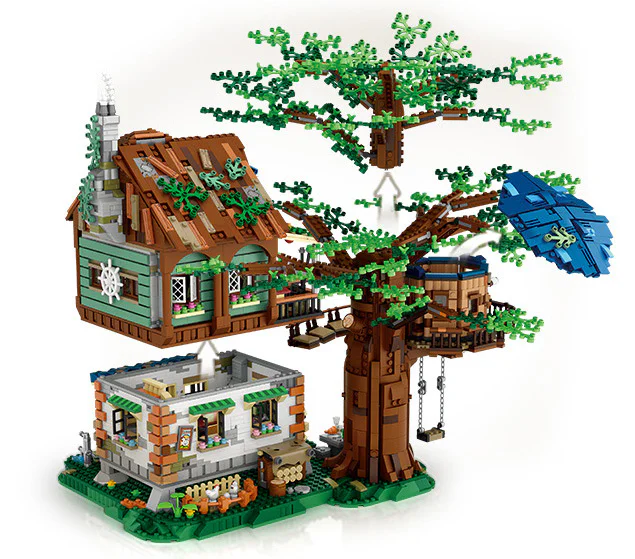 Treehouse 俐智LOZ 1033 image 2