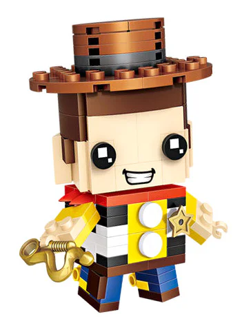 Cowboy Woody 俐智LOZ 1444 image 1