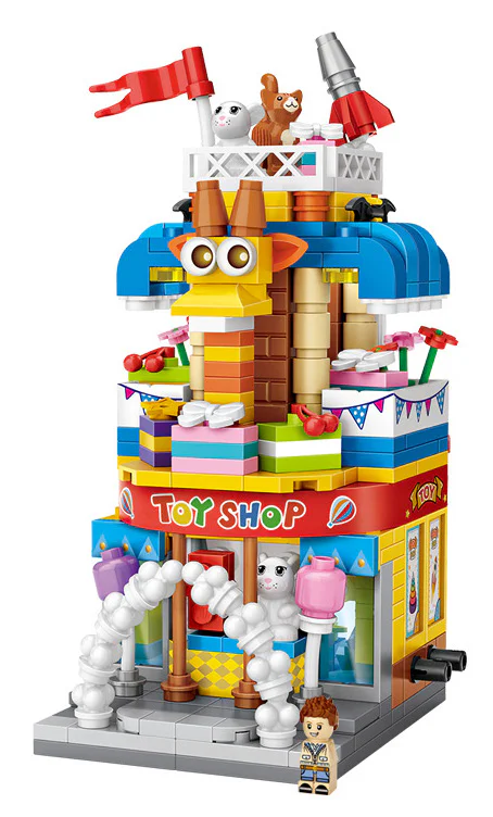 Mini Street View, Toy Shop 俐智LOZ 1643