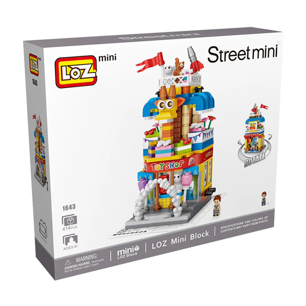 Mini Street View, Toy Shop 俐智LOZ 1643 image 2