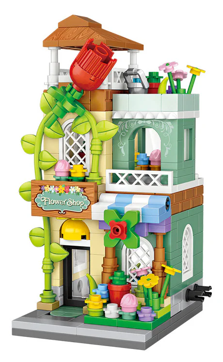 Mini Street View, Flower Shop 俐智LOZ 1633