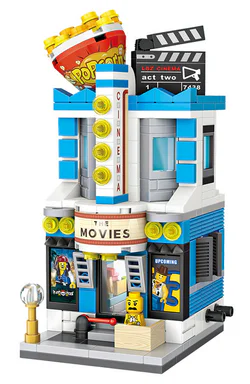 Mini street view, cinema