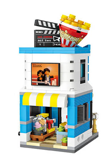 Mini street view, cinema 俐智LOZ 1635 image 1