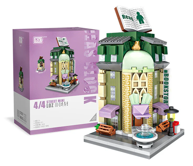 Mini Street View. Bookshop 俐智LOZ 1624