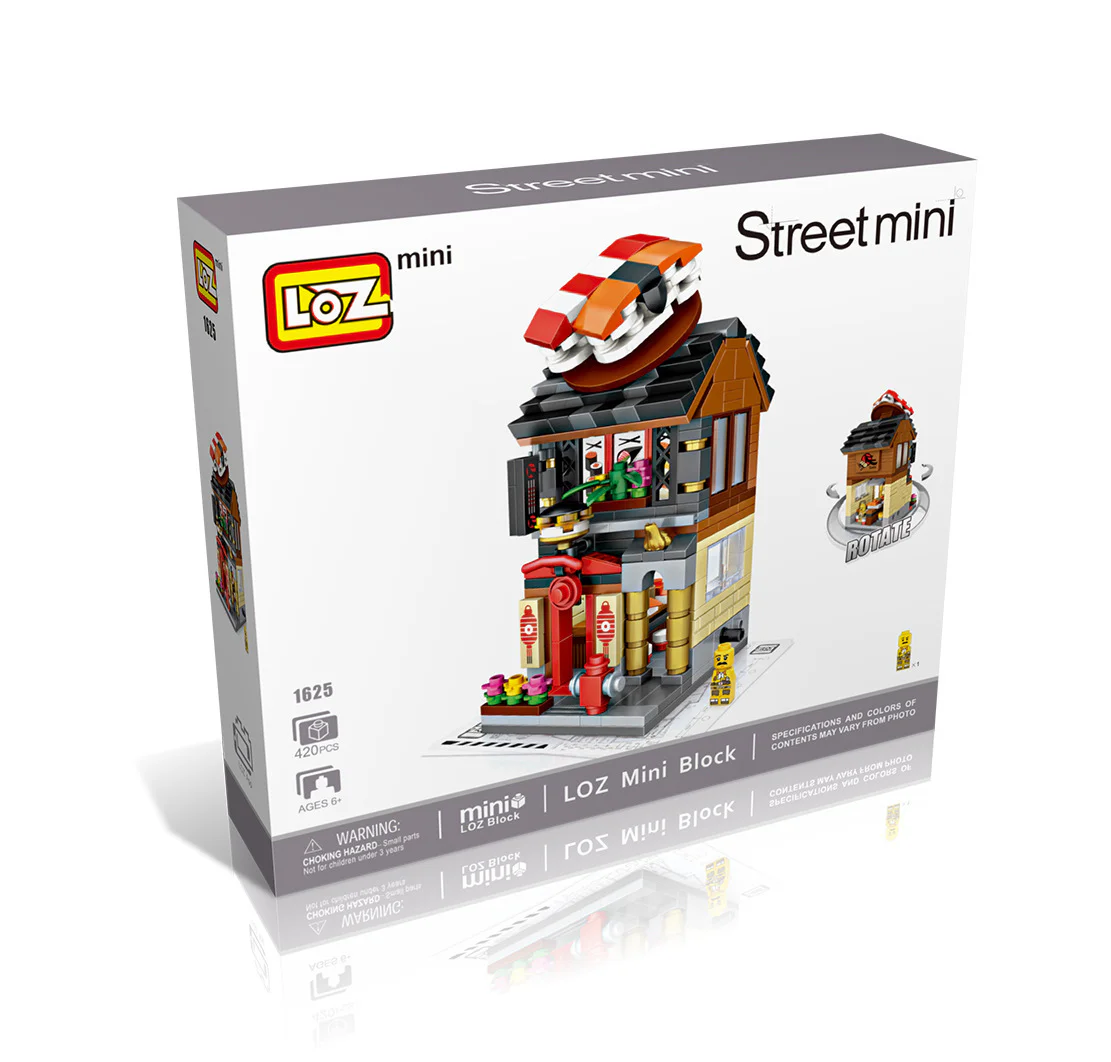 Mini Street View, Sushi Shop 俐智LOZ 1625 image 1