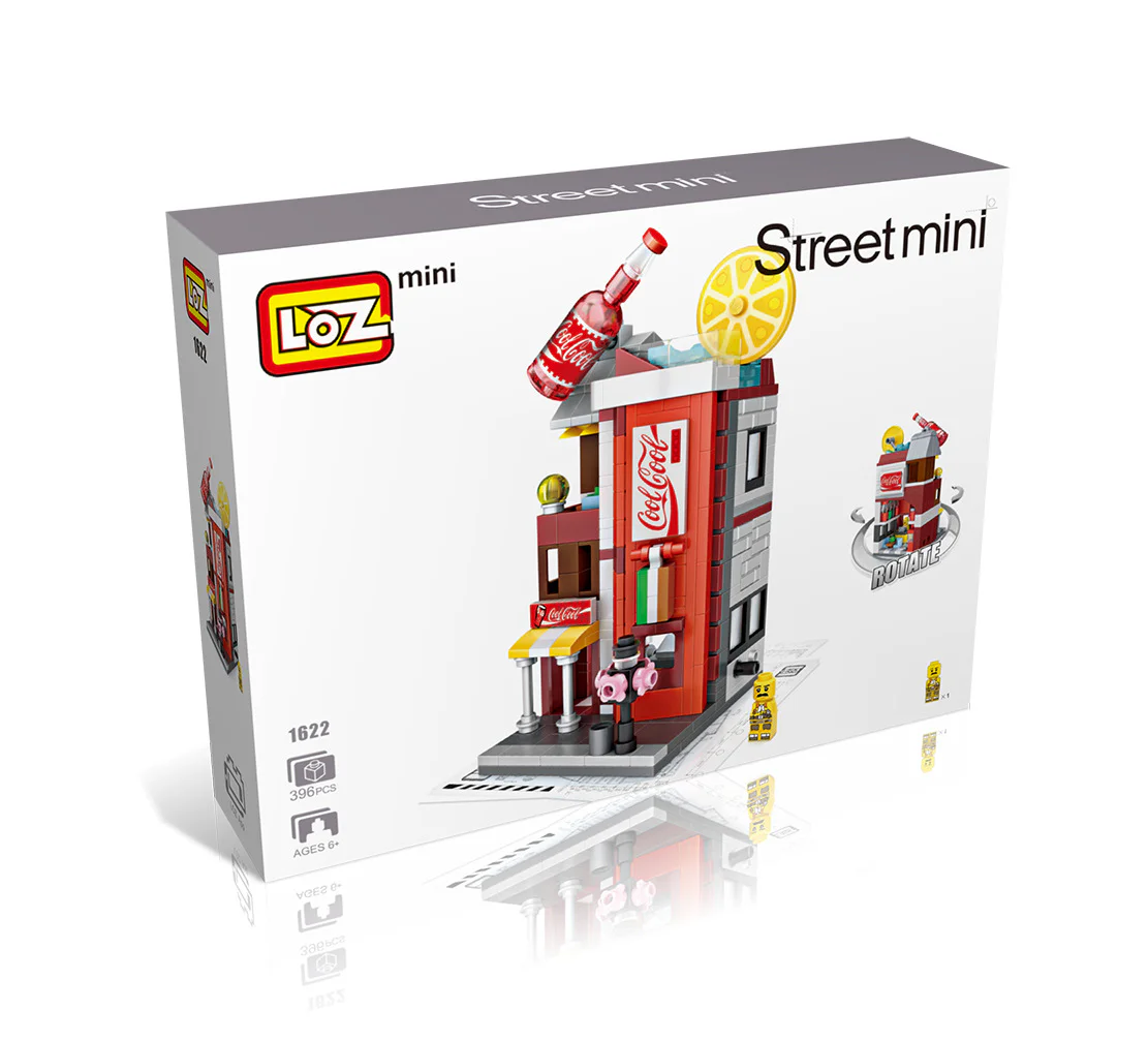 Mini Street View, Coca-Cola 俐智LOZ 1622 image 1