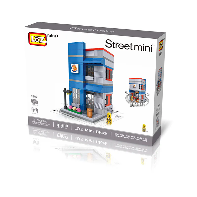 Mini Street View. Burger shop 俐智LOZ 1602 image 1