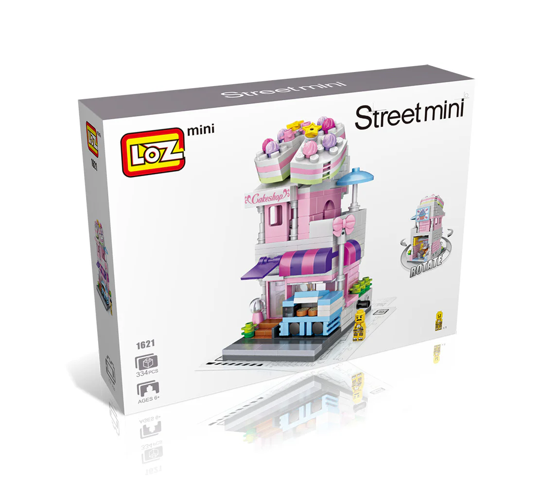 Mini Street View, Cake Shop 俐智LOZ 1621 image 1