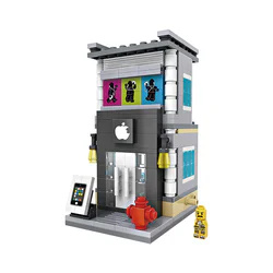 Mini Street View. Cell phone store