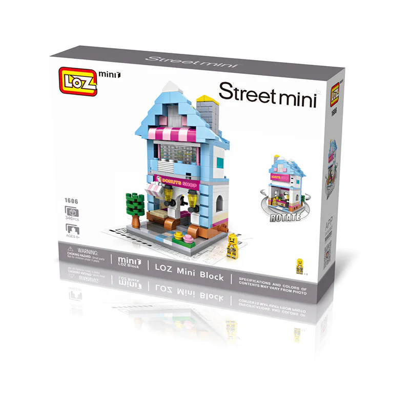 Mini Street View, Donut Shop 俐智LOZ 1606 image 2