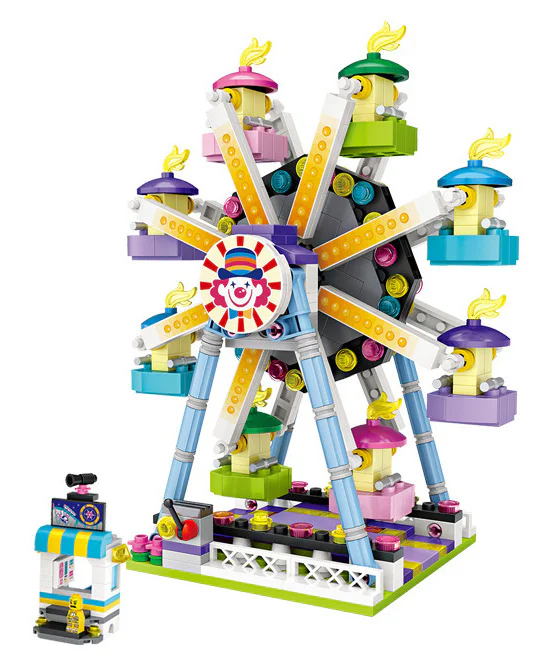 Playground: Ferris wheel 俐智LOZ 1718