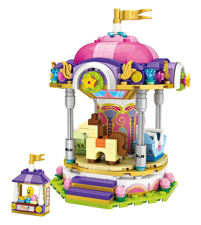 Playground: Rounded horses 俐智LOZ 1720
