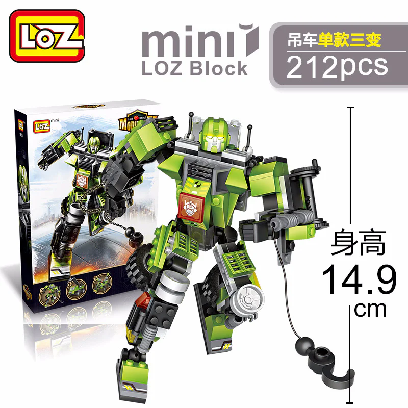 Supergravity: Triple crane 俐智LOZ 1823