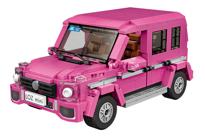 Pink Land Cruiser 俐智LOZ 1129