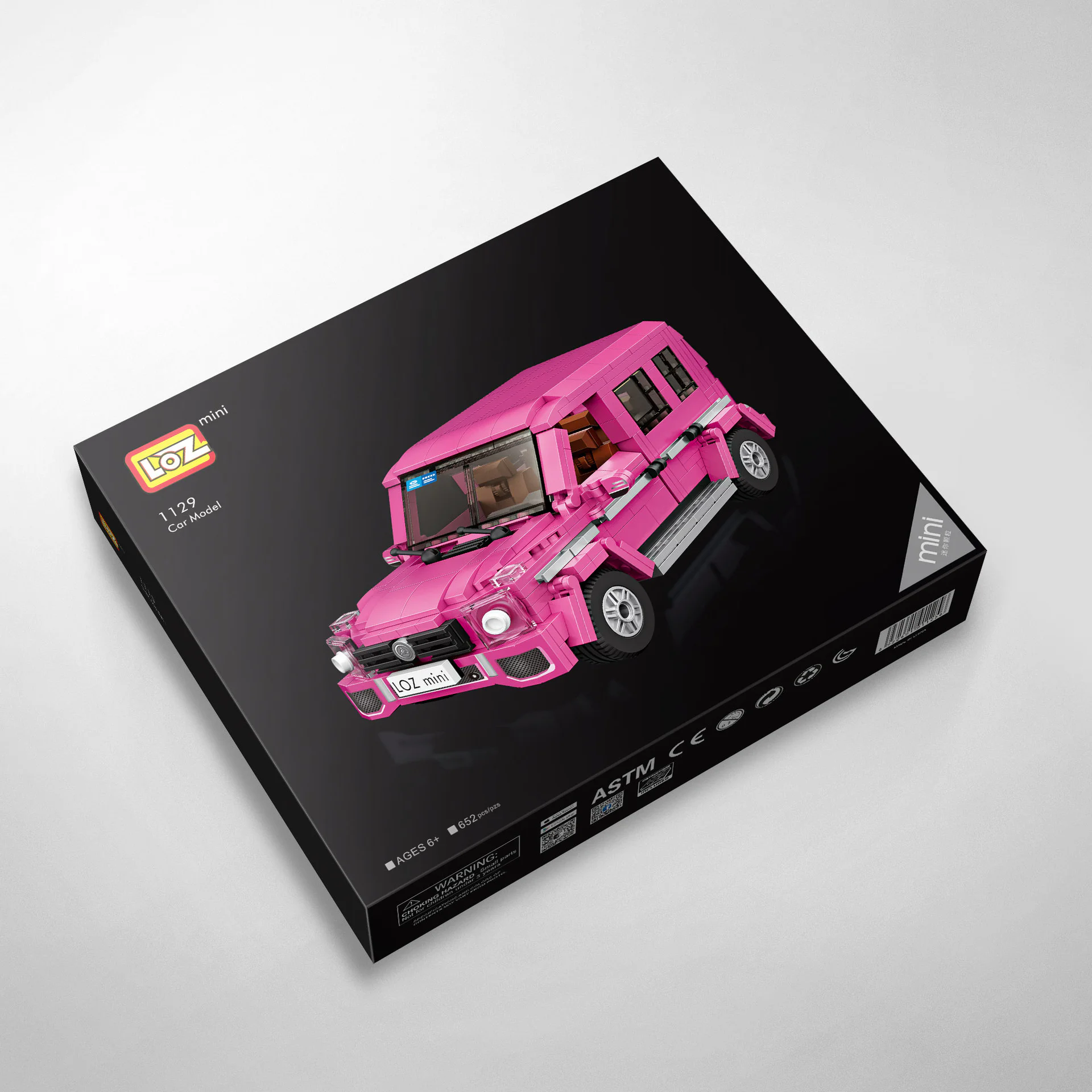 Pink Land Cruiser 俐智LOZ 1129 image 2