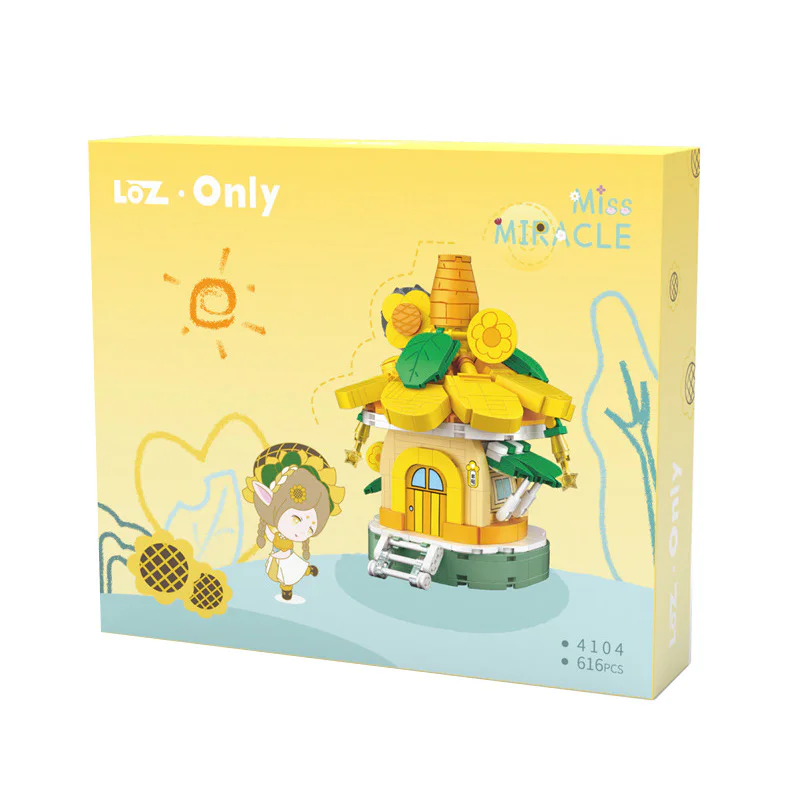 Sunflower House 俐智LOZ 4104 image 1