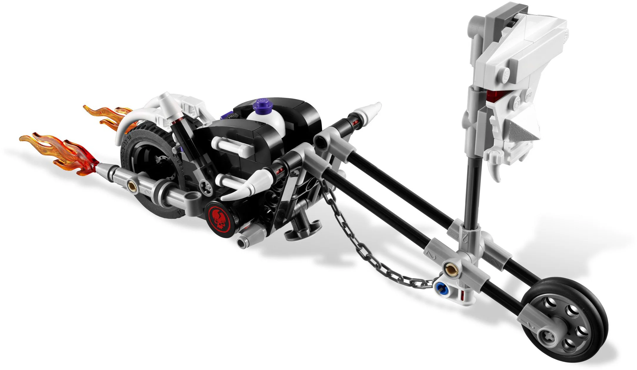 Skull Motorcycle 9728 image 3