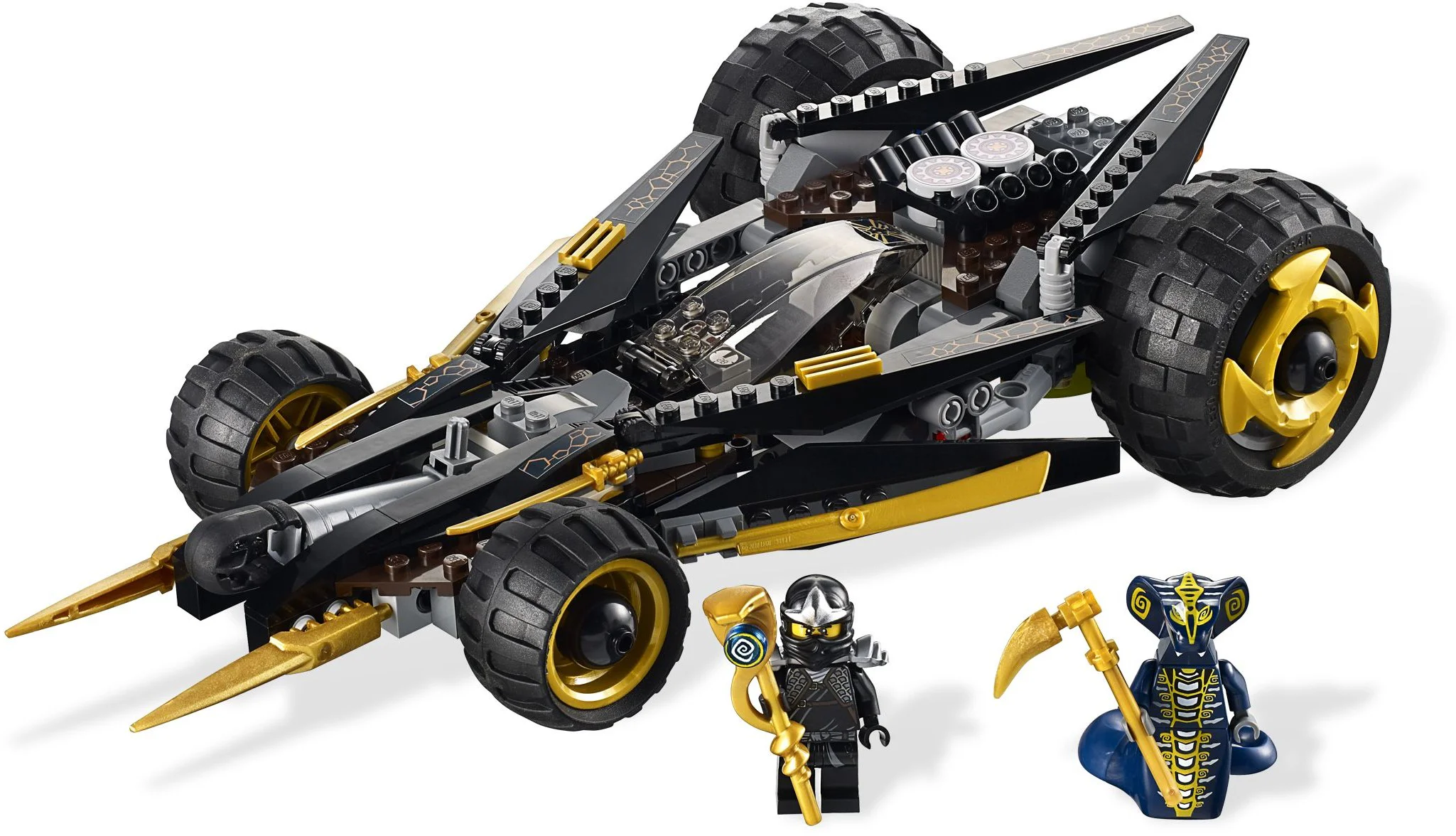 Kòu's shadowless kick surprise attack 乐高 LEGO 9444