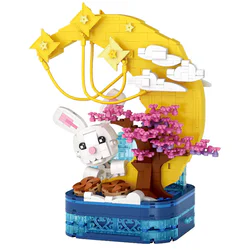 Moon bunny pen