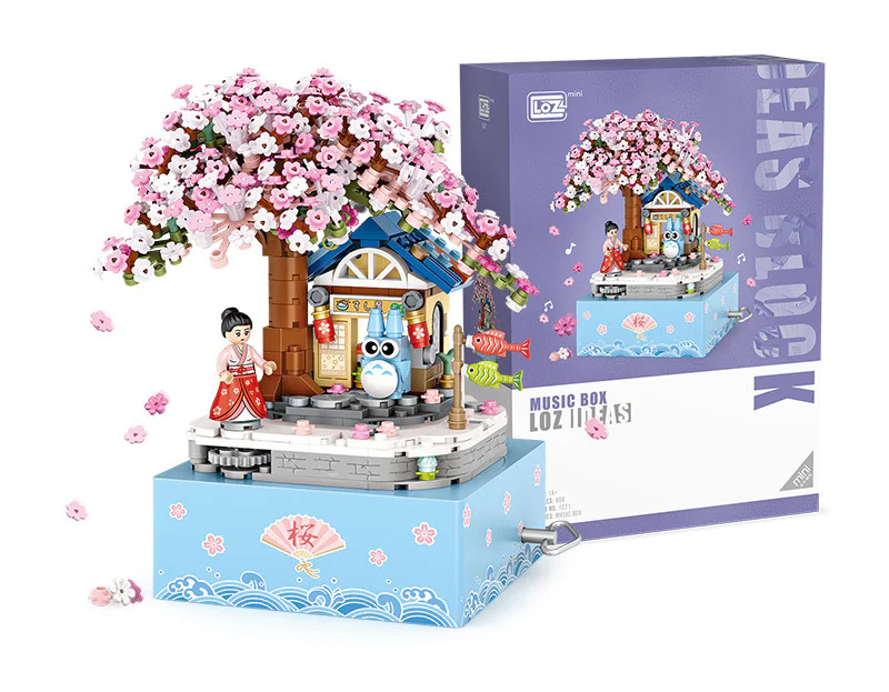 Sakura box 俐智LOZ 1221