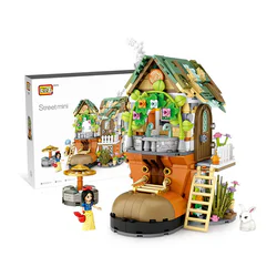 The fairy tale, the dwarf cabin